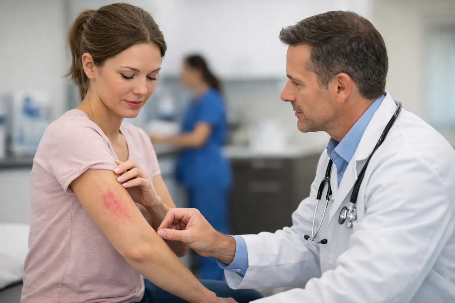 When a Walk In Clinic for Rashes Makes Sense
